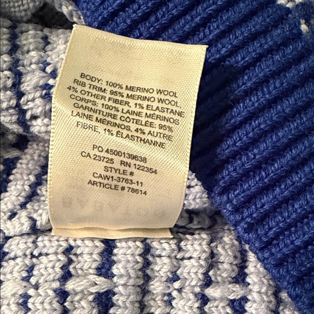 Babaton Blue and White Checkered Cardigan - Picture 5 of 5